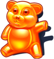 Orange Jelly Bear
