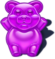 Purple Jelly Bear